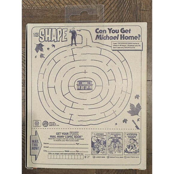 Michael Myers The Shape Fright Rags Collectible Mini Mask Halloween Horror - Picture 2 of 7